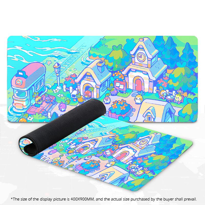 Large Mouse Pad Xmm Kawaii Shark Mouse Mats Gamer Cute Pad for Computer Mouse XXL bule Gaming Accessories Laptop Desk Mat