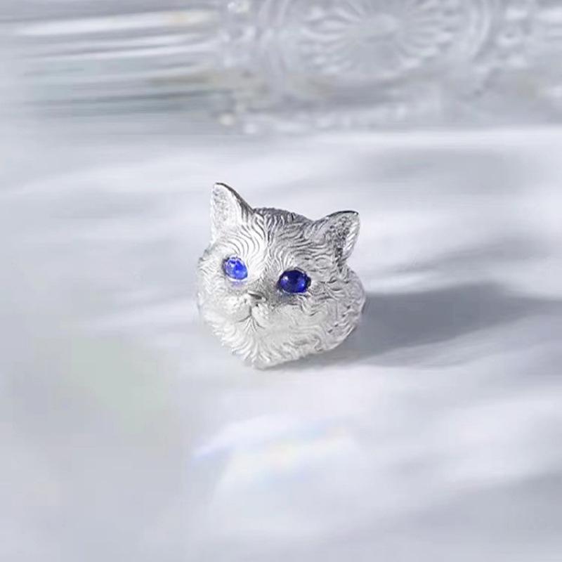 Women's Adjustable Cat Ring – Fashionable, Versatile, and Original Index Finger Design with a Unique Personality.