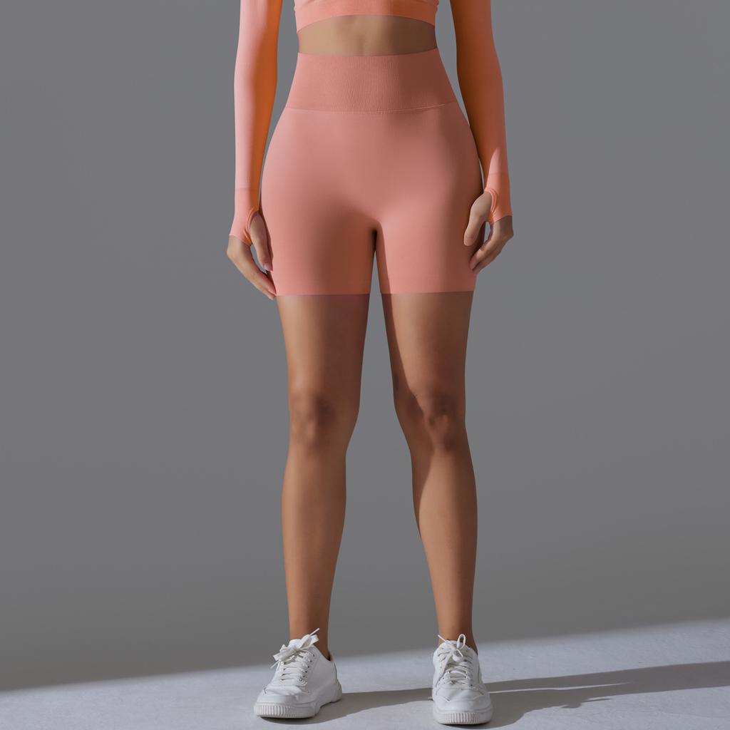 Nessaj Women Bubble Butt Yoga Fitness Shorts Breathable Quick Dry Cycling Shorts High Waist Gym Sport Short Pants