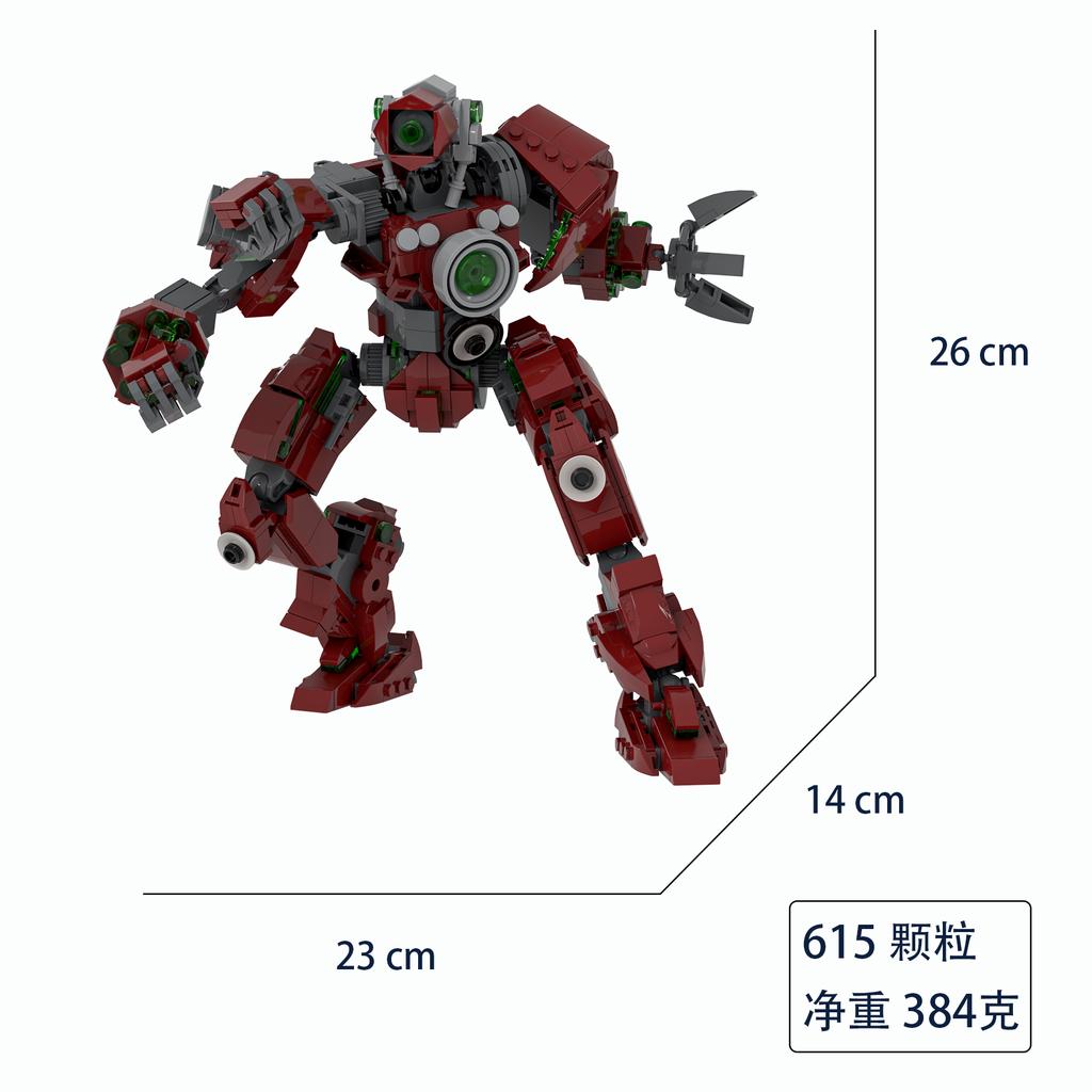MOC Skibidi Toilet Głośnik Budowlany Model Tytana Tytan Człowiek Telewizor Tytan Człowiek Kamera Klocki Budowlane dla Dzieci Boże Narodzenie Prezent Urodzinowy