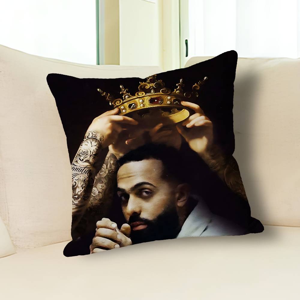 E-Eladio C-Carrion Sauce Boyz Pillow Cases for Bedroom Living Room Sofa Home Decor Polyester Cushion Cover with Zipper