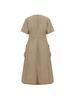 EIDER Tour Women'S Woven Short Sleeve Dress_Beige