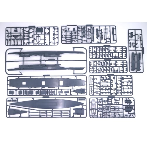 1/700 Special Series No.035 Japanese Navy Aircraft Carrier Akagi Plastic Model