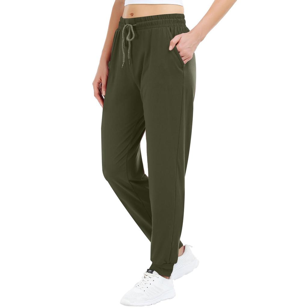 Nine-point Drawstring Sports Pants Loose Slimming Cuffs Women's Casual Pants