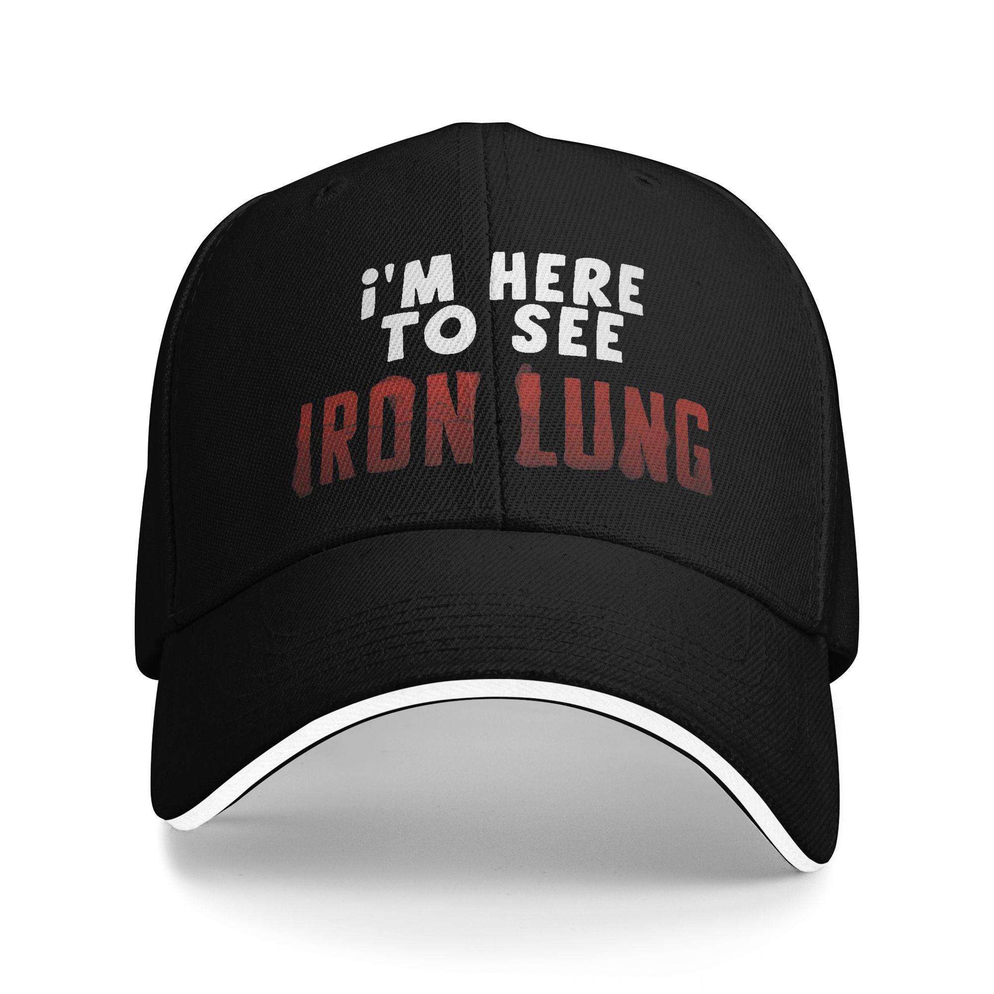 

Blood Ocean Iron Lung Horror Film Baseball Cap Fashion Sandwich Cap Men Women Adjustable Dad Hat Travel Gift One Size