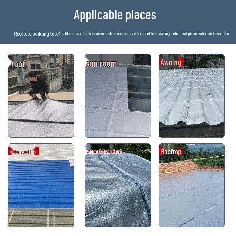 Self-Adhesive Flame Retardant Sound and Thermal Insulation Roll