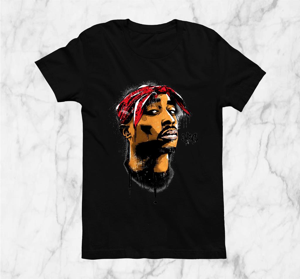 Tupac Shakur2pac West Coast Rap Iconic Tshirt 2026 Summer New Unisex Unisex Fashion Casual Cotton Tshirt Street Wear Y2k