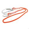 12 Safety Shock Absorbing Lanyard With Double Hooks And Carabiner