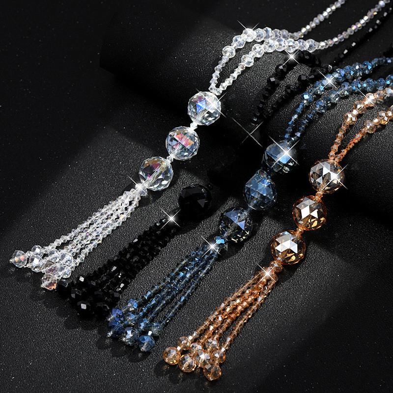 Eyecatching Crystal Necklace For Women In Vibrant Colors Ideal For Any Fashion Style