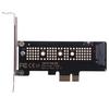 Nvme Pcie M.2 Ngff Ssd To Pcie X1 Адаптер Картасы Pcie X1 To M.2 Картасы Қақпақпен