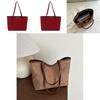 Fashionable Womens Shoulder Tote With Letter Print And Solid Color Design For Commuting