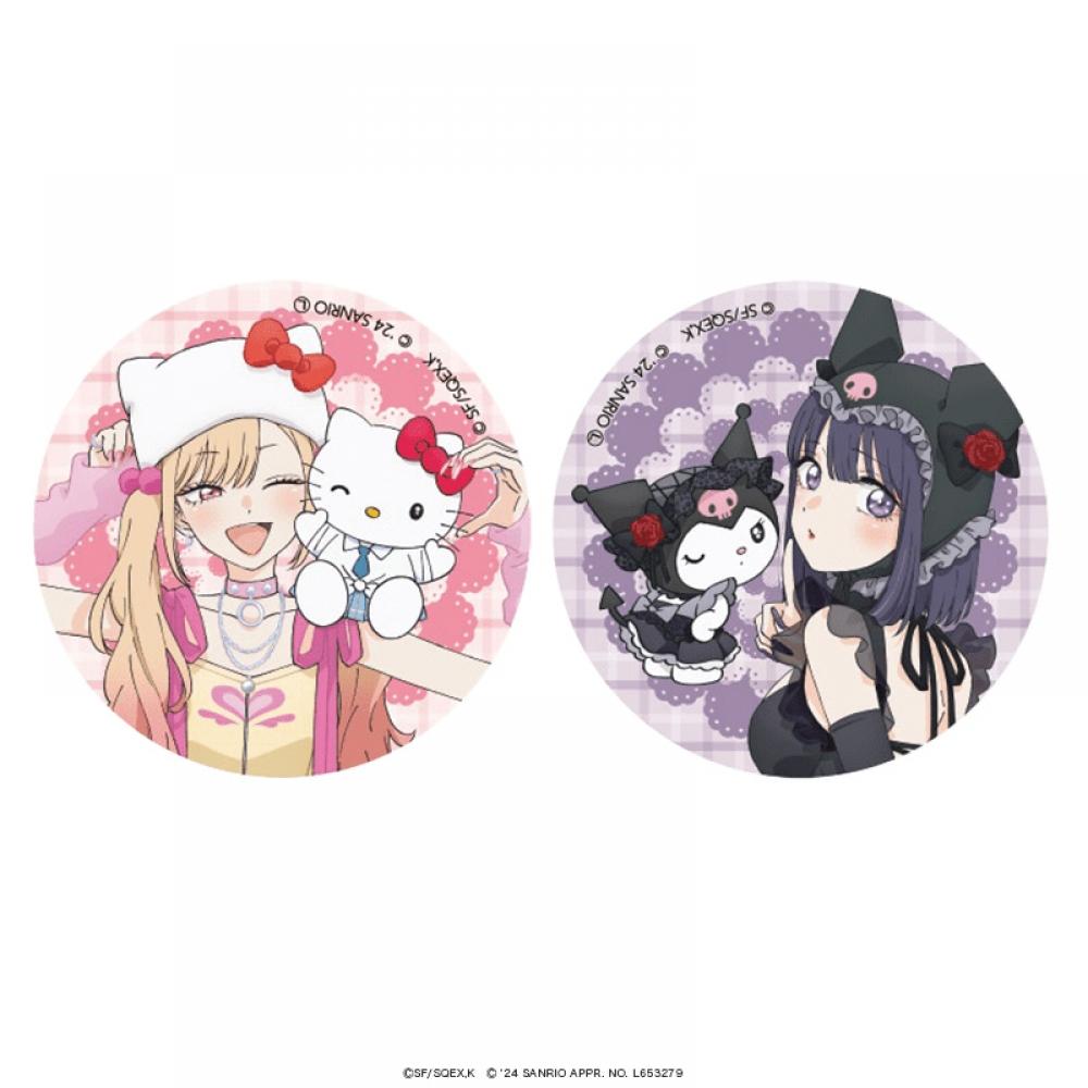 

My Dress Up Darling Tv Anime My Dress Up Darling X Sanrio Characters Can Badge Set
