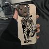 New Tiger-shaped Phone Case for Apple iPhone 17, 16, and Pro; Personalized, High-end, Creative, and Cool Design.