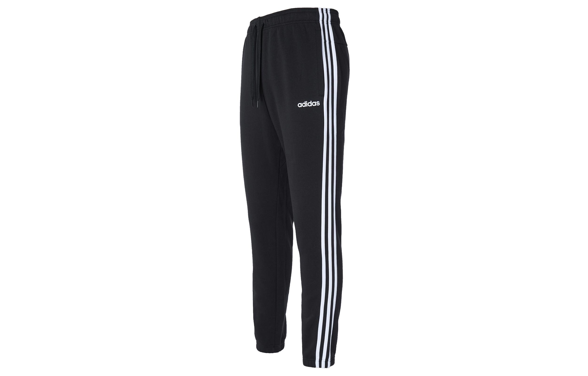 Adidas ESSENTIALS E 3S T PNT FL Vintage Side 3 Pack Camo Print Loose Fit Knitted Sweatpants Men s Black DQ3093 M