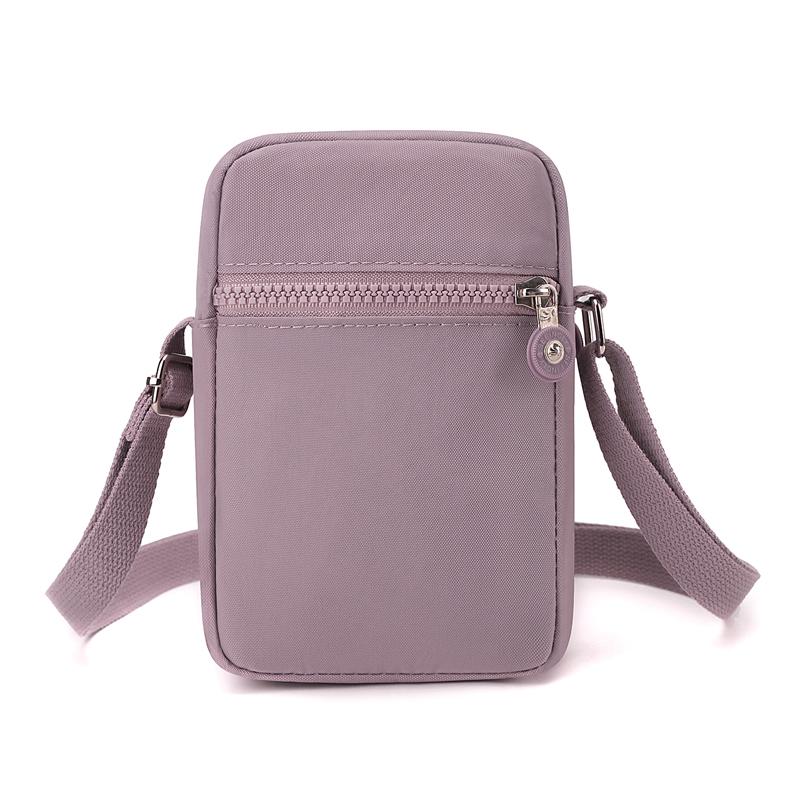 Women's Crossbody Bag Nylon Commuter Coin Purse Multi-Compartment Mobile Phone Bag