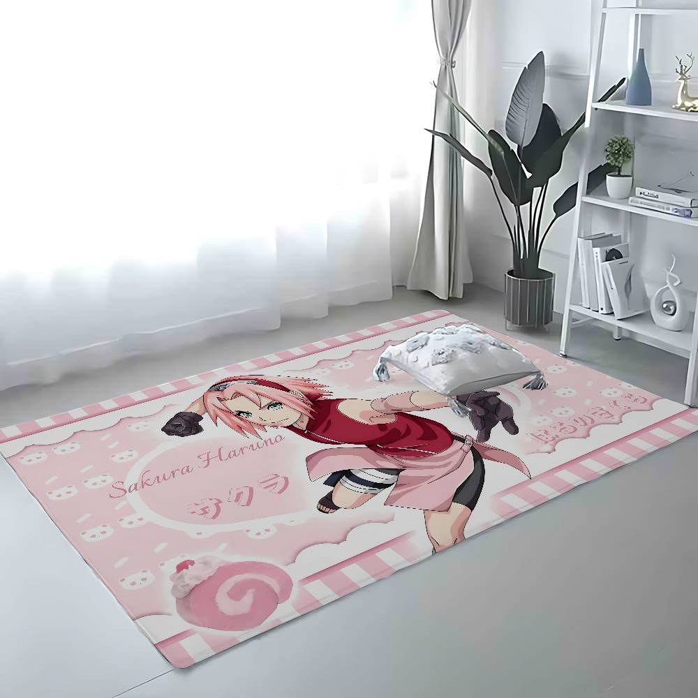 N-NARUTO Cool Floor Mat Bathroom Absorbent Mat Simple Door Dirt-resistant Mat Home Kitchen Mat Foot Mat Entry Mat