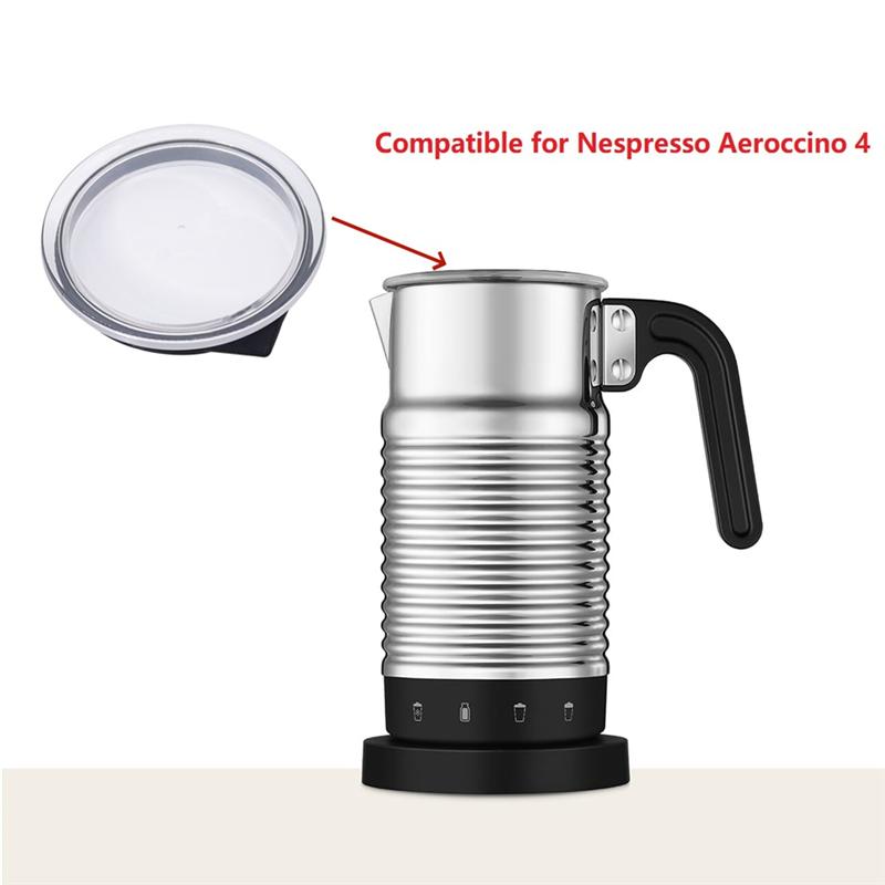 AD23-Coffee Machine Spare Parts For Nespresso Whisk Frother For Aeroccino 4 Milk Cup Lid Milk Frother Accessories