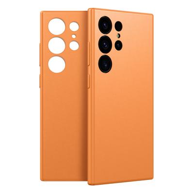 Δερμάτινη Θήκη Τηλεφώνου για Samsung Galaxy S 24 S24 Plus 360 Πλήρης Προστασία Μονόχρωμο Κάλυμμα Πλάτης Shell
