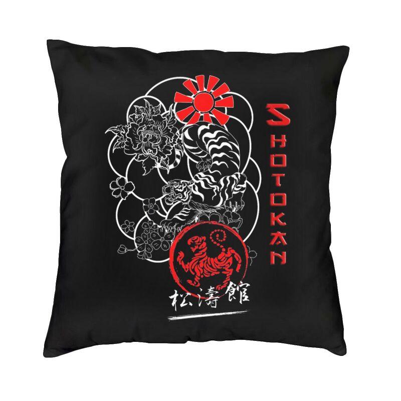 Soft Shotokan Karate Throw Pillow Cover Home Decor Custom Square Cushion Cover 40x40cm Pillowcover for Sofa