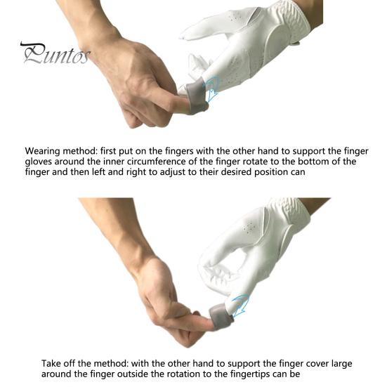 Golf Finger Cots Multi-Color Cozy Wear Non-slip Protector Grip Universal Protect Club Fingers Male/Female Type Silicone Toe Support Sleeve Accessories