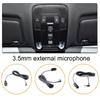 Noise Canceling 3.5mm Ceiling Roof Microphone for Car Stage Presentations Lectures Meetings Vehicle Navigation Systems