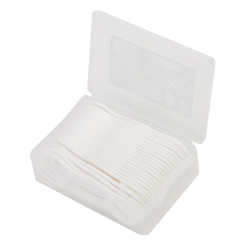 

50pcs Dental Floss Disposable Toothpick Tooth Cleaning Oral Hygiene Care Tool