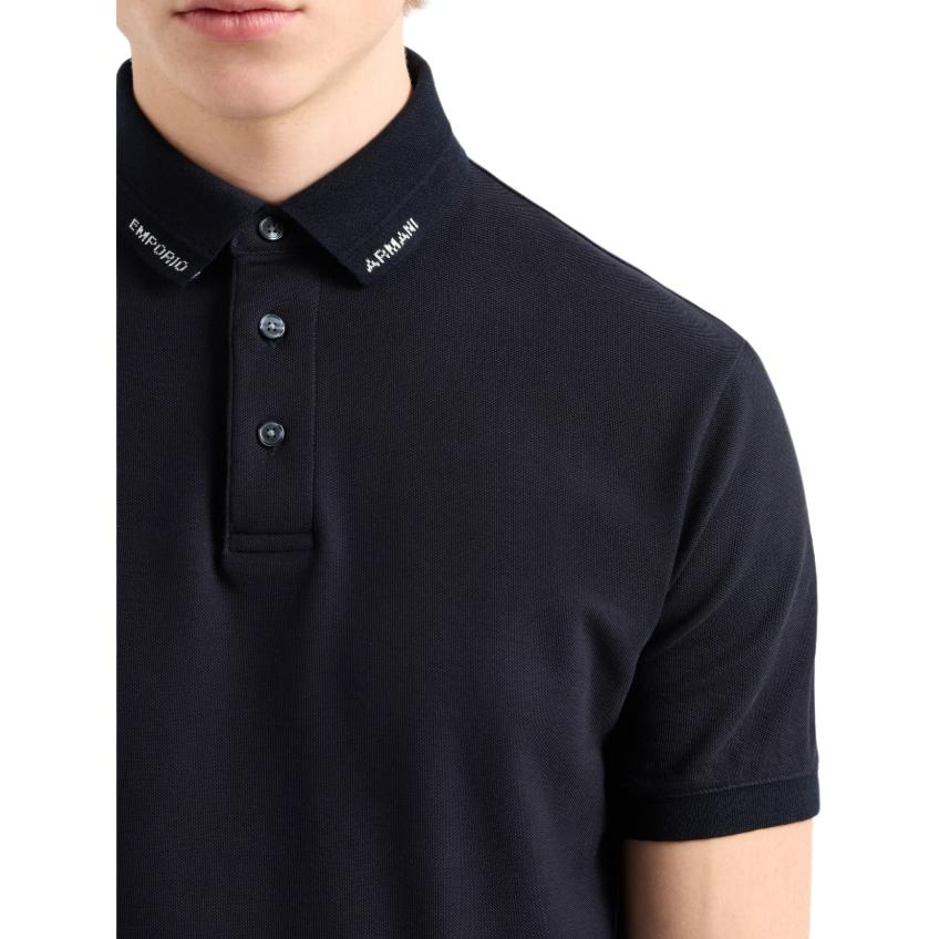 Emporio Armani Polo Shirt With Logo Collar EM001081-AF10497-UB118