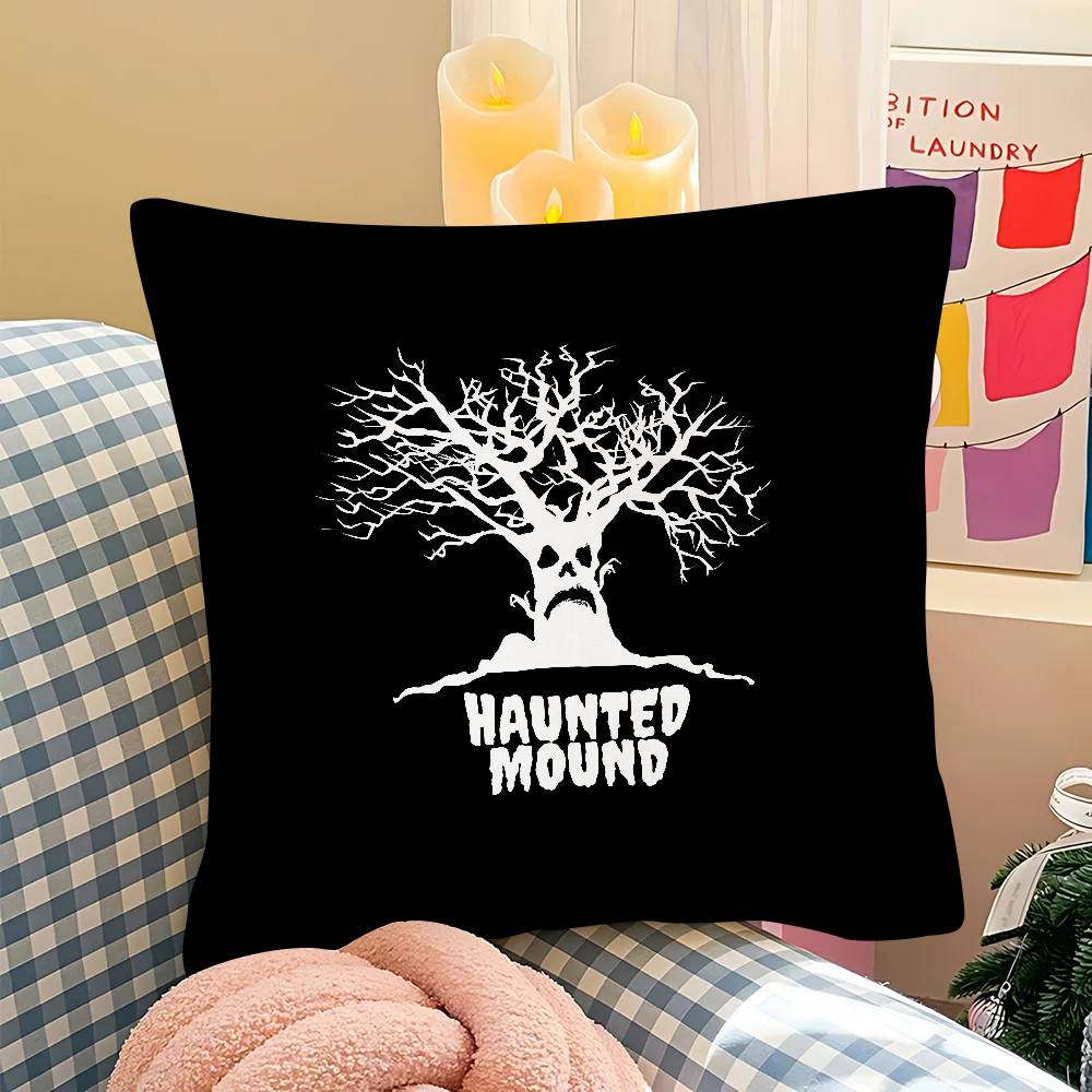 pc SSematary Butcher House Haunted Mound Pillow Case Fashion Square Pillowcase Bedroom Sofa Room Ins Decoration Leisure