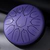 Portable Drum Professional Percussion Instrument 6 Inch 11 Note Meditation Sound Therapy Accessories Tongue Drums