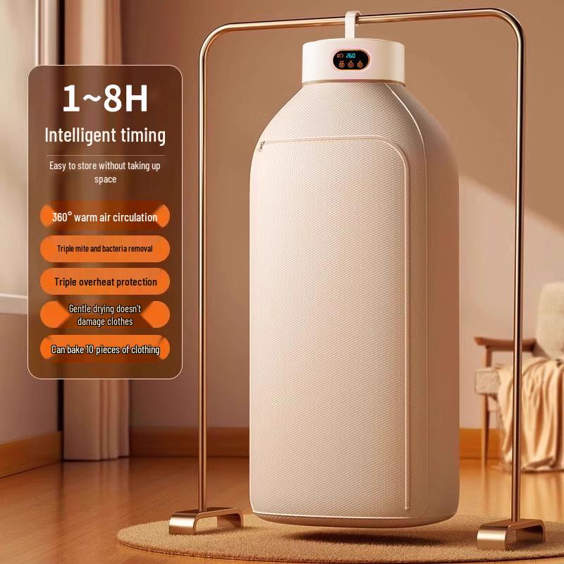 

Portable Foldable Clothes Dryer for Home and Travel - Ideal for Dormitories and Baby Clothes