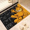 Cute Anime G-Garfields Cat Floor Mat Rectangle Anti-slip Home Soft Badmat Front Door Indoor Outdoor Mat Hotel Decor Mat
