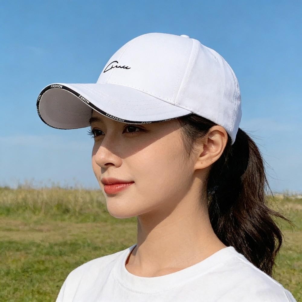 Adjustable Baseball Cap Breathable Snapback Cap Unisex Peaked Cap Summer