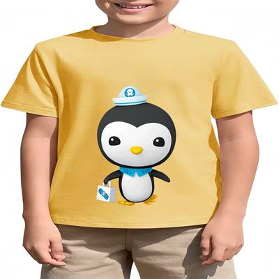 2026 T-shirt Moda Bambini Ottonauti Ragazzi e Ragazze Stampa Cartoni Animati Estate Saldo Estivo