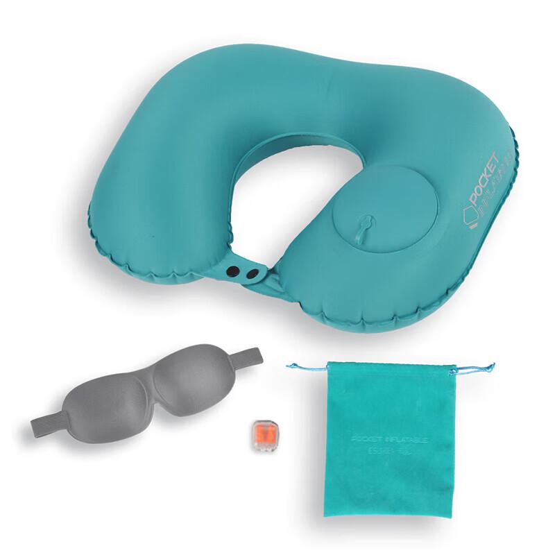 ESURF Portable Inflatable Travel Pillow Set