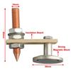 Welding Magnet Head Magnetic Support Clamp Holder Fixture Strong Welder Welding Magnet Head Magnetic Support Clamp Holder Fixtur