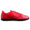 Nike Mercurial Vapor 13 CLUB TF JR Fabric Anti Slip Wear Resistant Low Top Kids' Soccer Shoes Red Black Kids' Sneakers AT8177-606