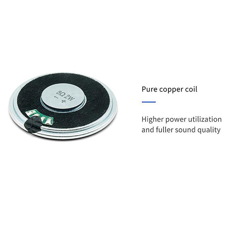 5Pcs 2W 8R Speaker Mini Ultra-Thin Horn Speaker Diameter 40Mm 4Cm, 2 Watt 8 Ohm Loudspeaker For Arduino