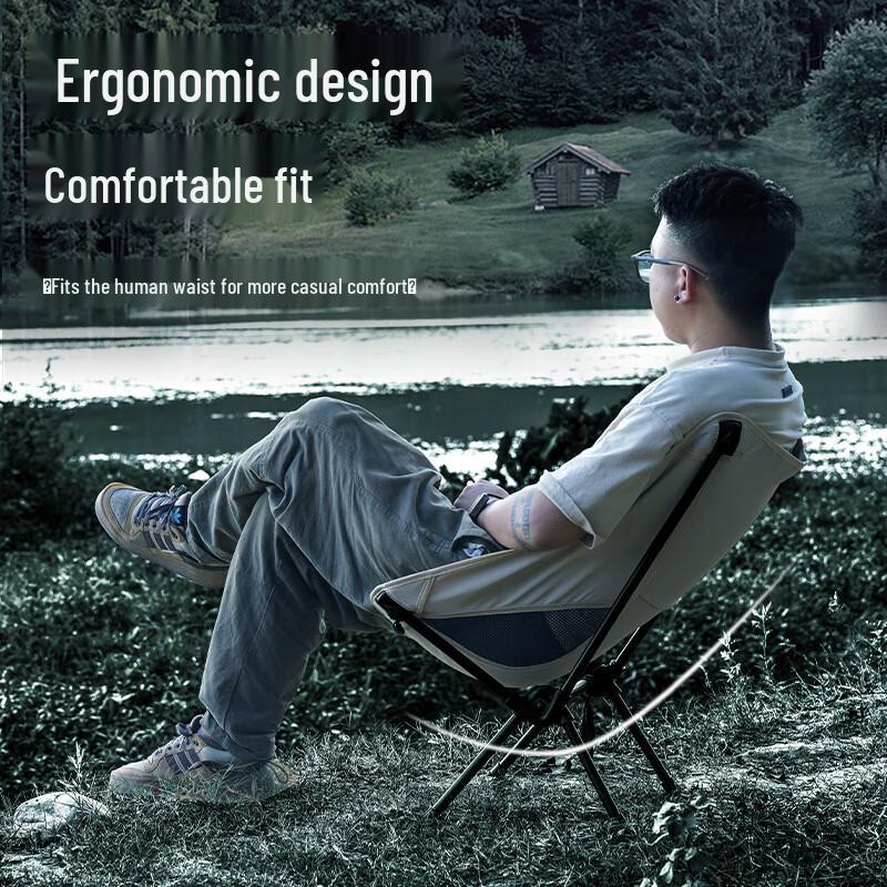 OEING Folding Outdoor Moon Chair