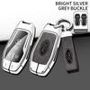 Car Metal Leather Remote Key Case Cover Ford Fusion Mondeo Mustang F-150 Explorer Edge 2015-2018 Car Key Protection Accessories