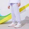 Nike Casual Sports Suit Two-Piece Letter Pullover Long Sleeve Top Comfortable Versatile Pants Kids Sets Purple N32432267GS-004