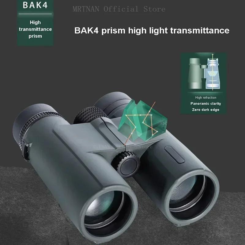 Powerful Telescope 10X42 Professional Binoculars Low Light Night Vision Long Range Magnification Hunting Camping Equipment