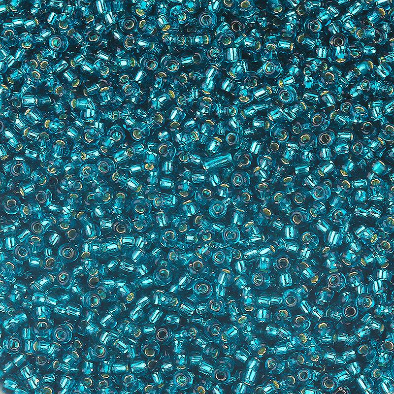 2mm Transparent Silver Core Glass Seed Beads for DIY Jewelry and Accessories