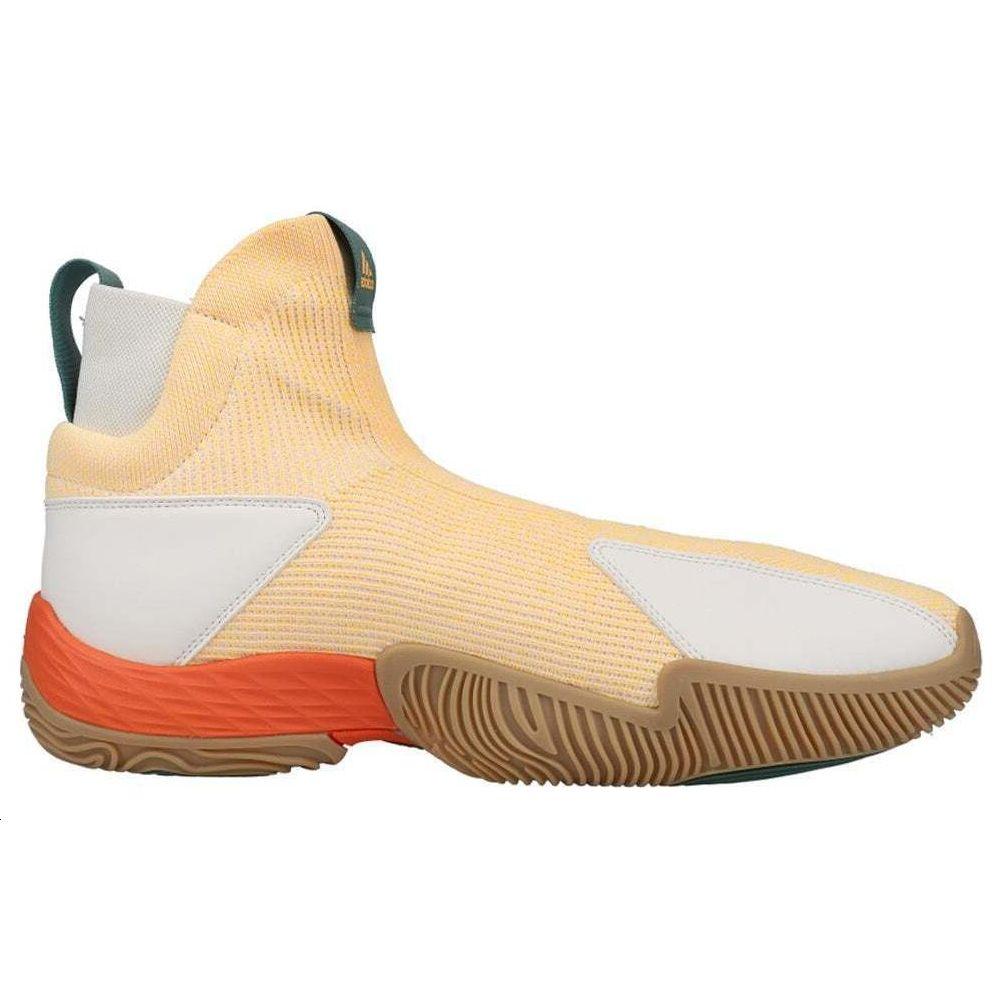 Adidas N3xt L3v3l Comfortable Trendy Durable Non-Slip High-Top Retro Basketball Shoes Men Sneakers Orange H68946