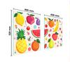 PLACA PROTECTORA DE CRISTAL PARA COCINA 85x52 FRUTAS