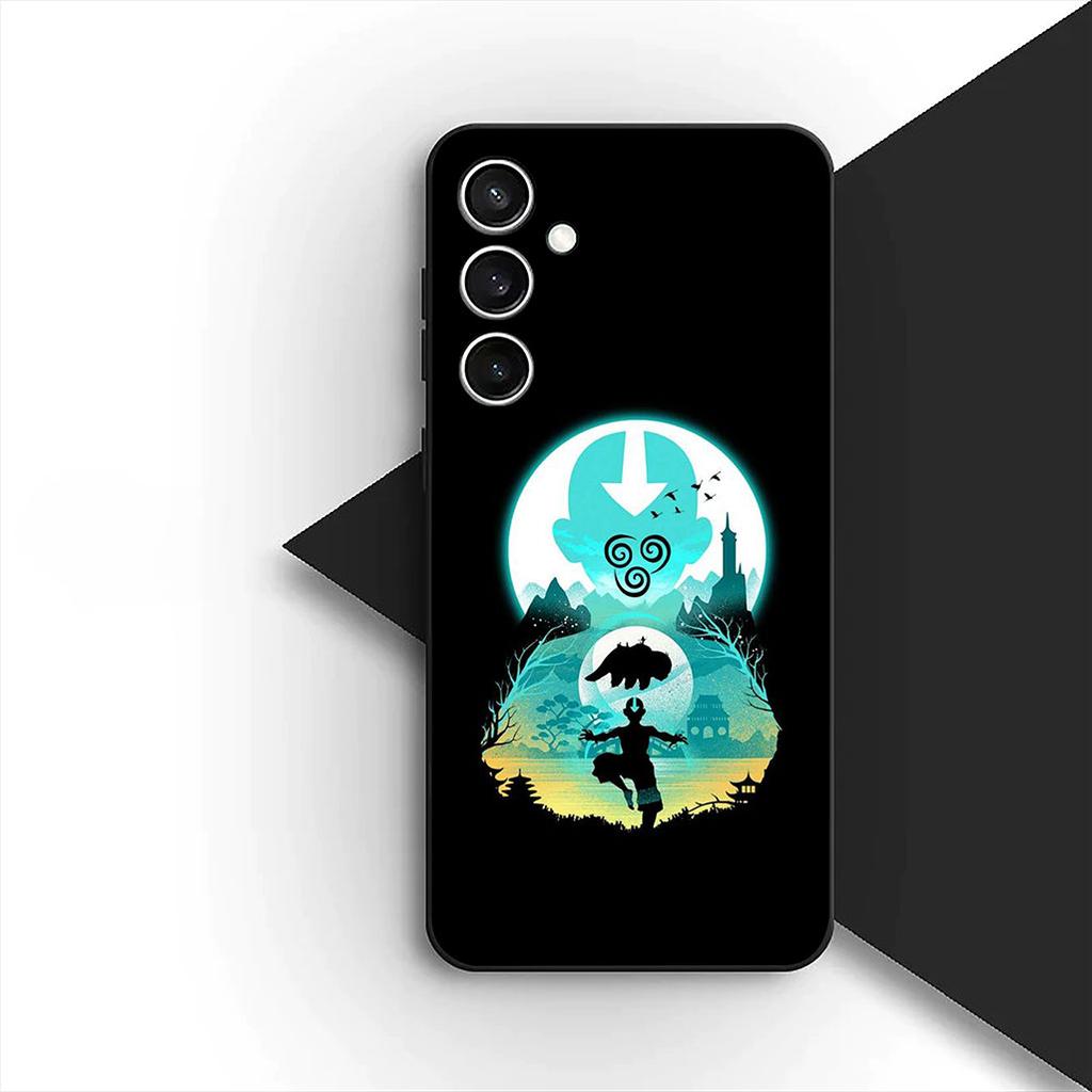 Cover for Samsung Galaxy S24 S25 S23 FE Ultra Plus S7 Edge S25+ S23+ A56 5G Casing Phone Case Aang Avatar The Last Airbender