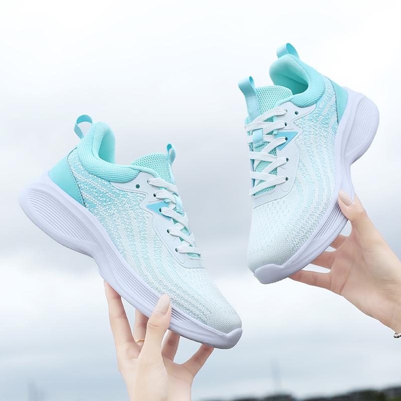 Womens Running Shoes Athletic Outdoor Gym Training Sneakers Walking Tennis Shoes Breathable Sport Fashion Sneakers for Ladies