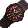 [Casio]Casio Quartz Men's Watch MQ-71-4B Black/Orange [Parallel Import].