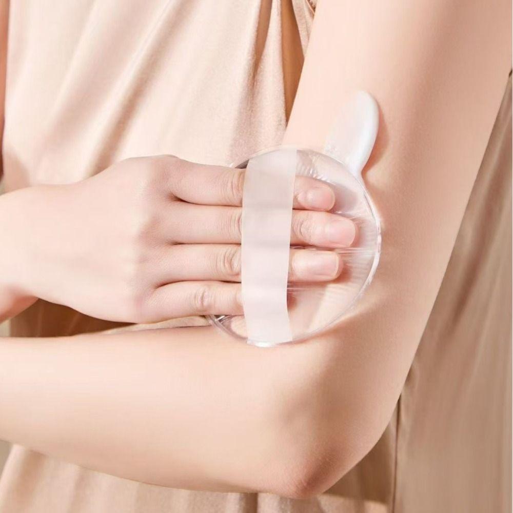 Non-Absorbing Silicone Gel Powder Puff Transparent Body Lotion Application Tool  Liquid Foundation