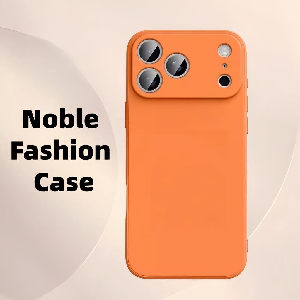 Mode Effen Kleur Schokbestendige Beschermende Vloeibare Siliconen Telefoonhoesje voor Iphone 17 Pro Max/17 Pro/17/Air