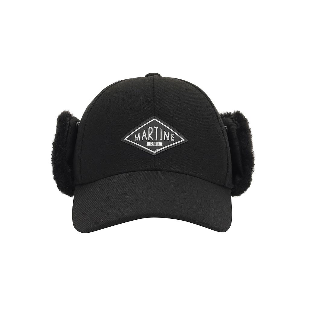MARTINE GOLF Earmuffs Ball Cap_Black (Men)
